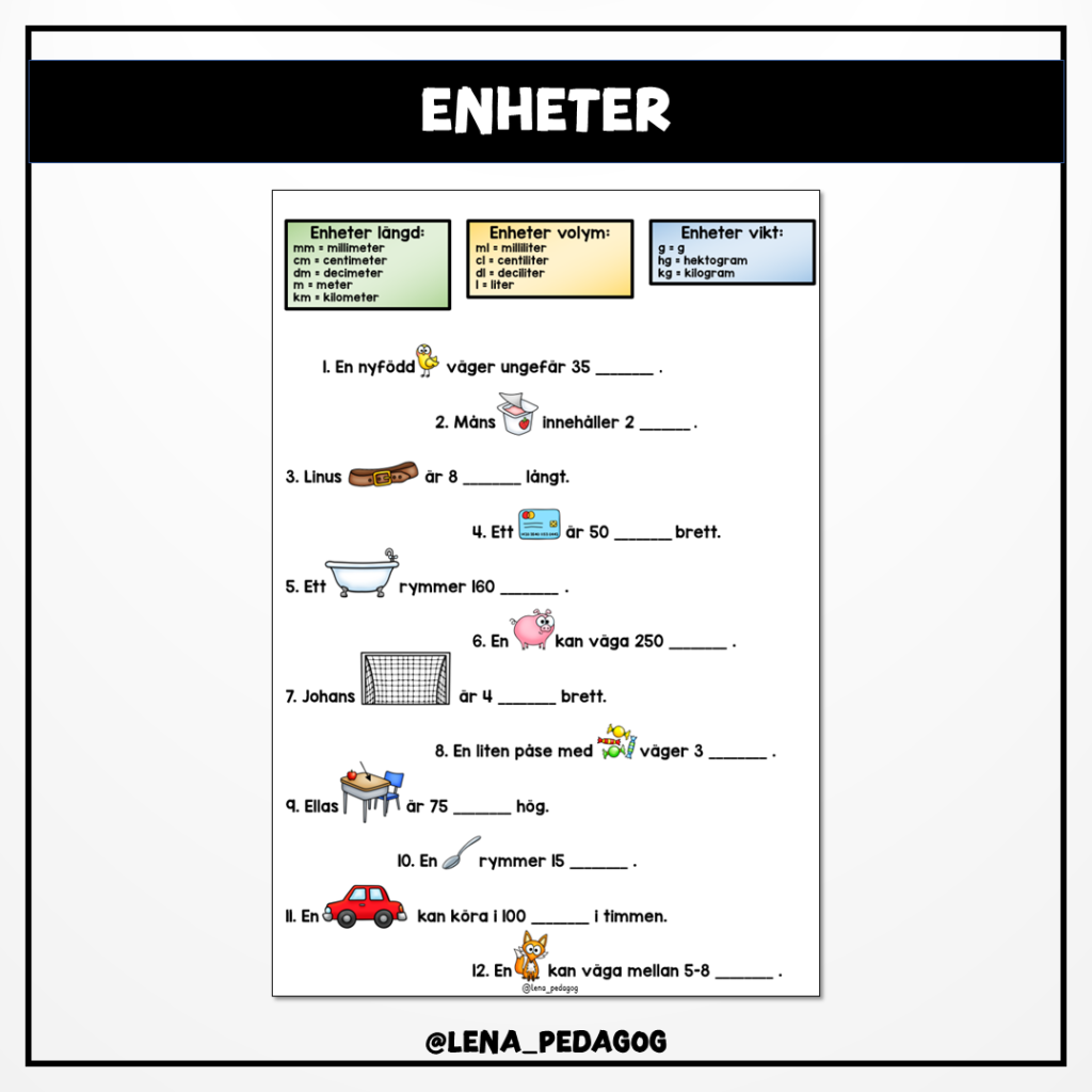 Enheter
