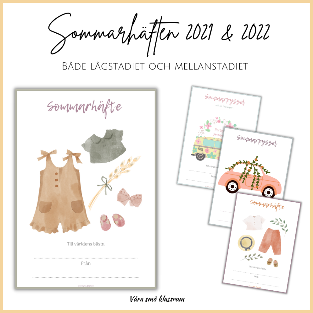 Sommarhäften 2021 & 2022