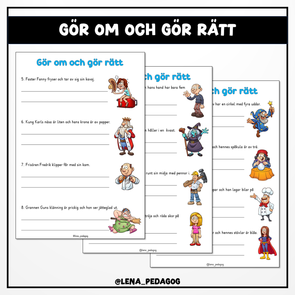 Gör om och gör rätt