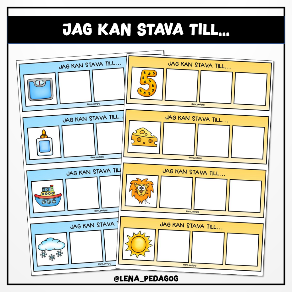 Jag kan stava till…