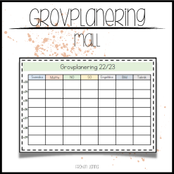 Grovplanering 22/23