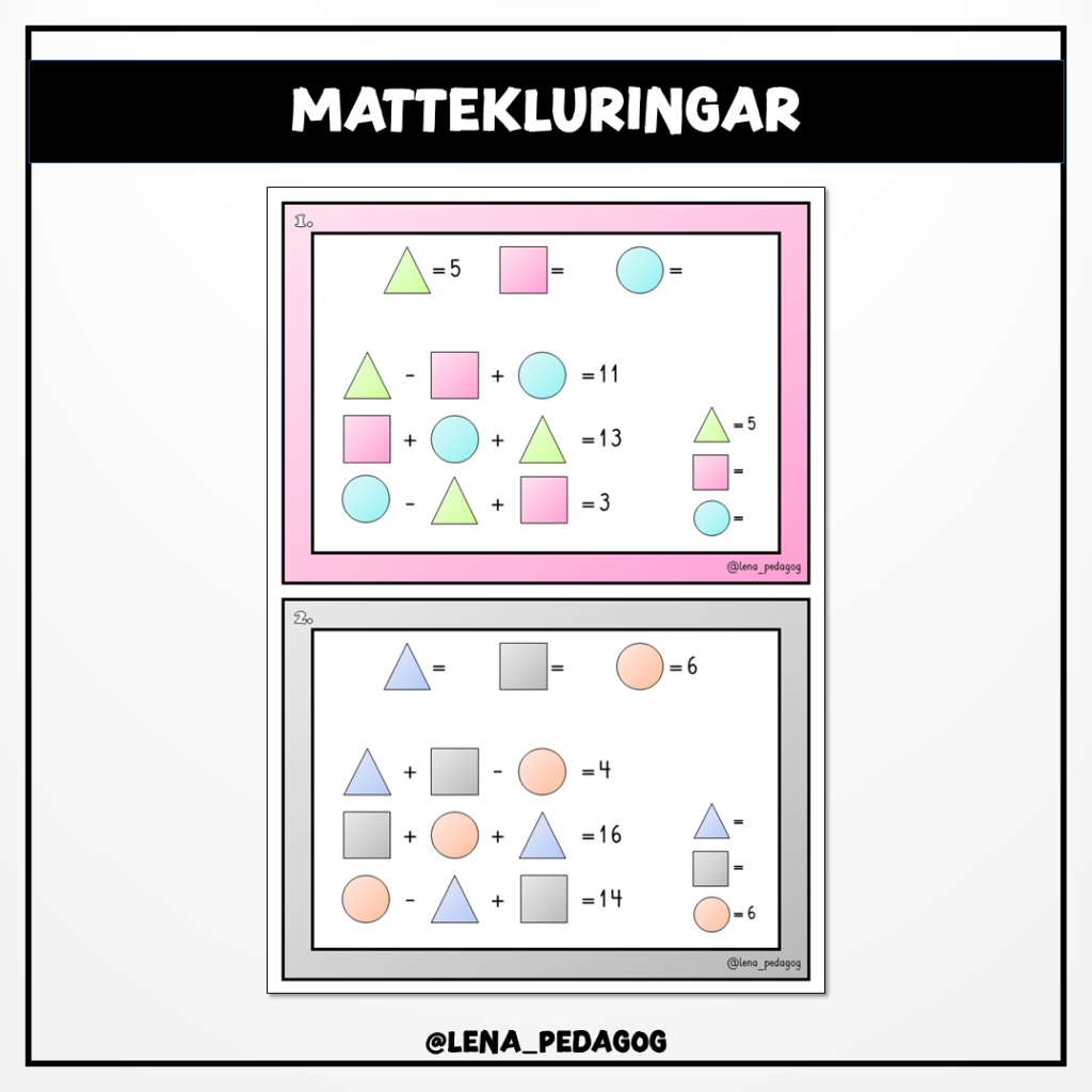 Mattekluringar