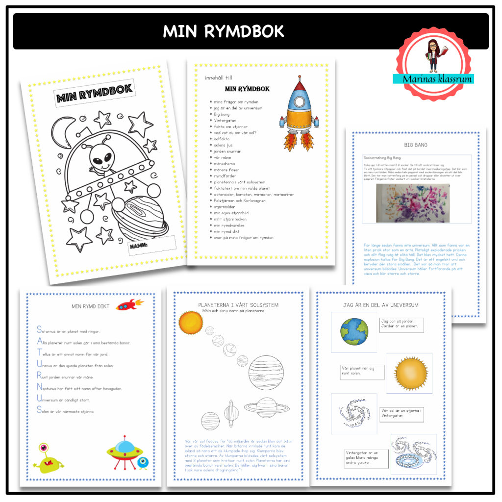 Min egen Rymdbok