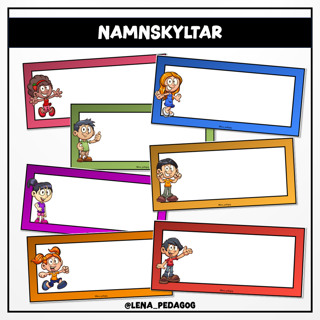 Namnskyltar