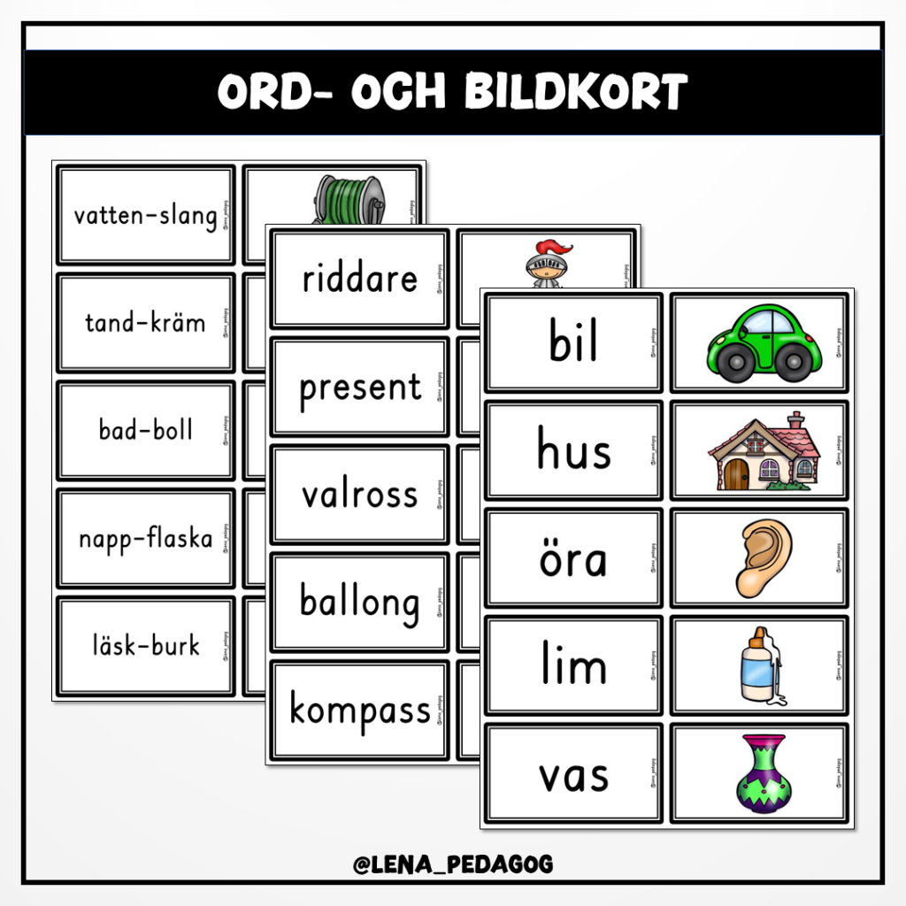 Ord- och bildkort