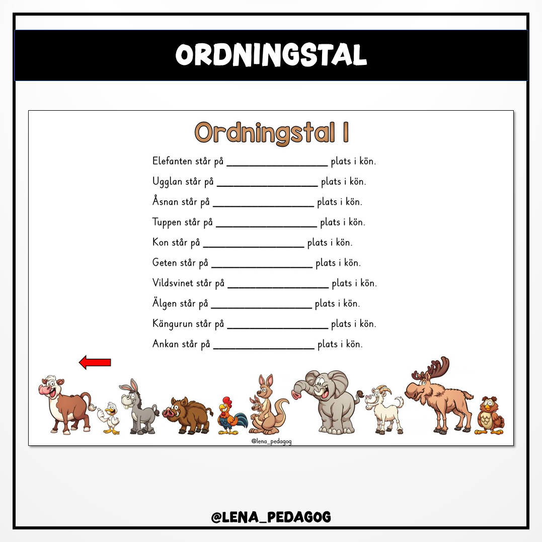 Ordningstal