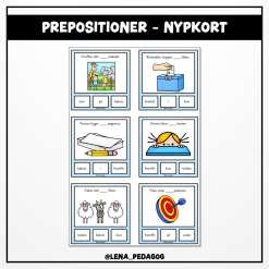 Prepositioner - nypkort
