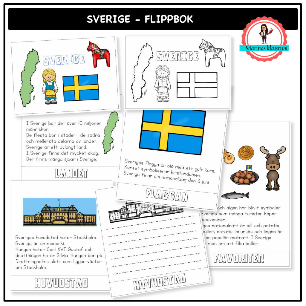 Sverige – en flippbok