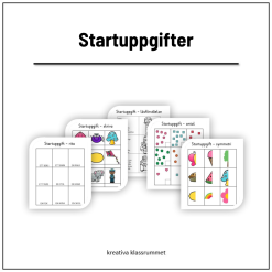 Startuppgifter