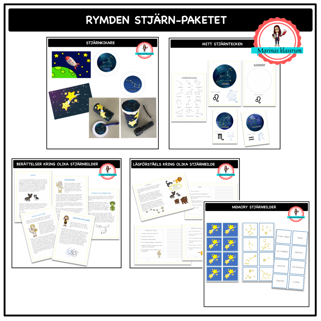RYMDEN stjärn-paket