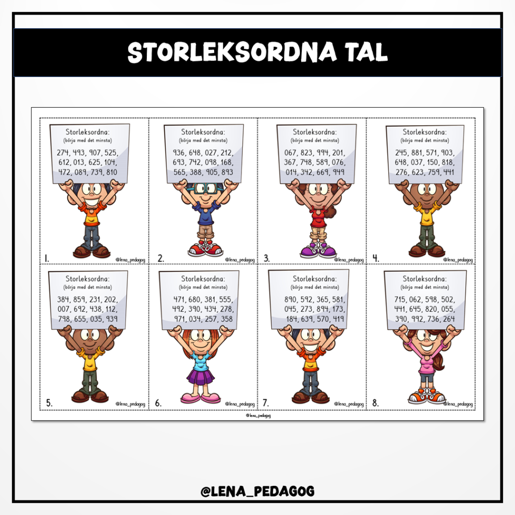 Storleksordna tal