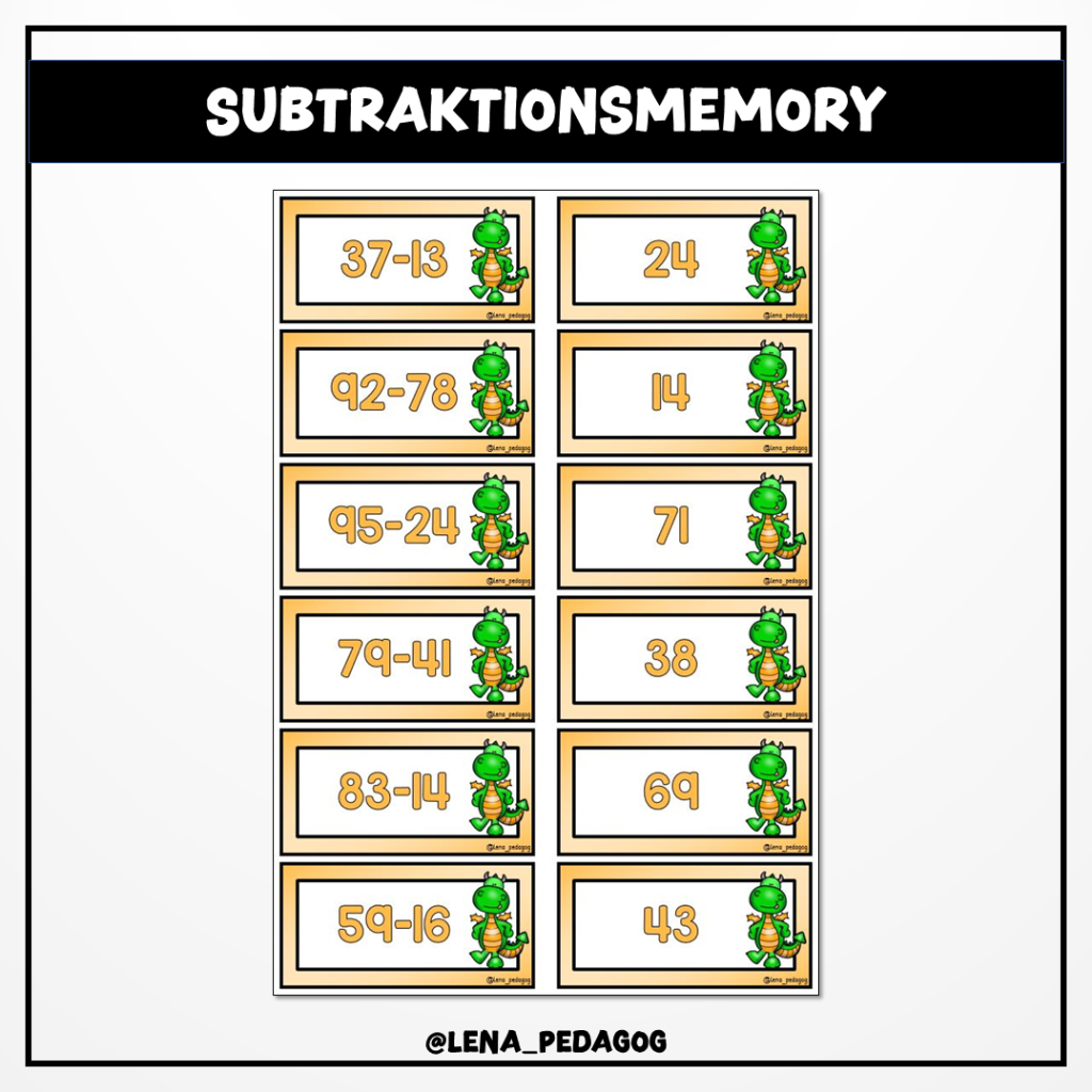 Subtraktionsmemory