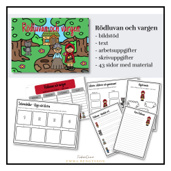 Rödluvan och vargen - aktiviteter