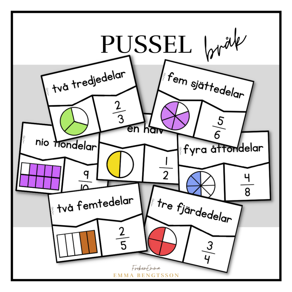 Pussel – bråk