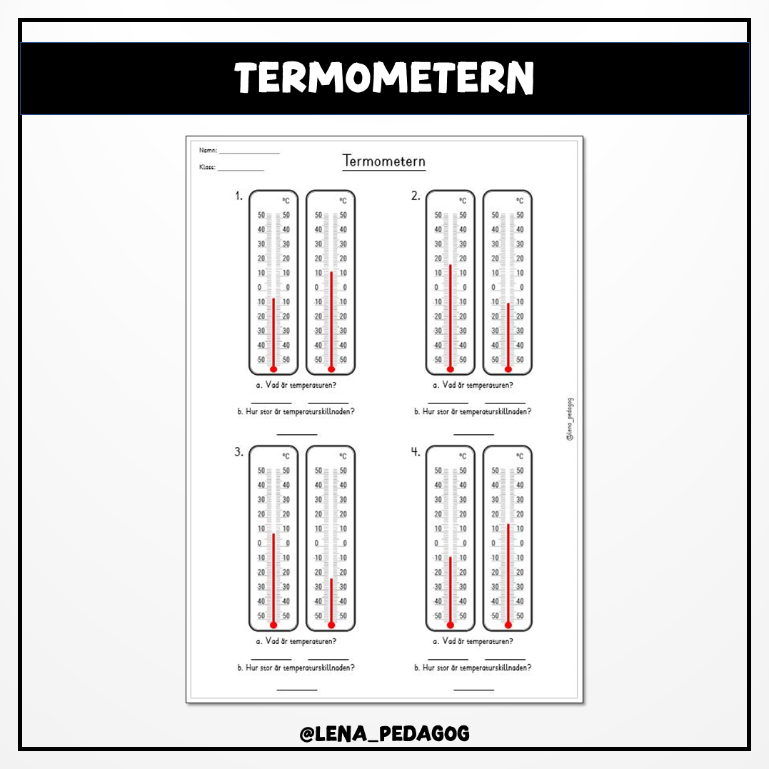 Termometern