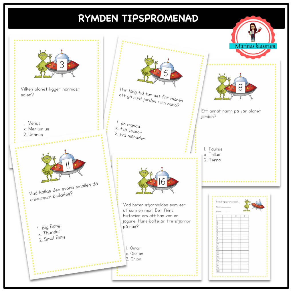 Tipspromenad om Rymden