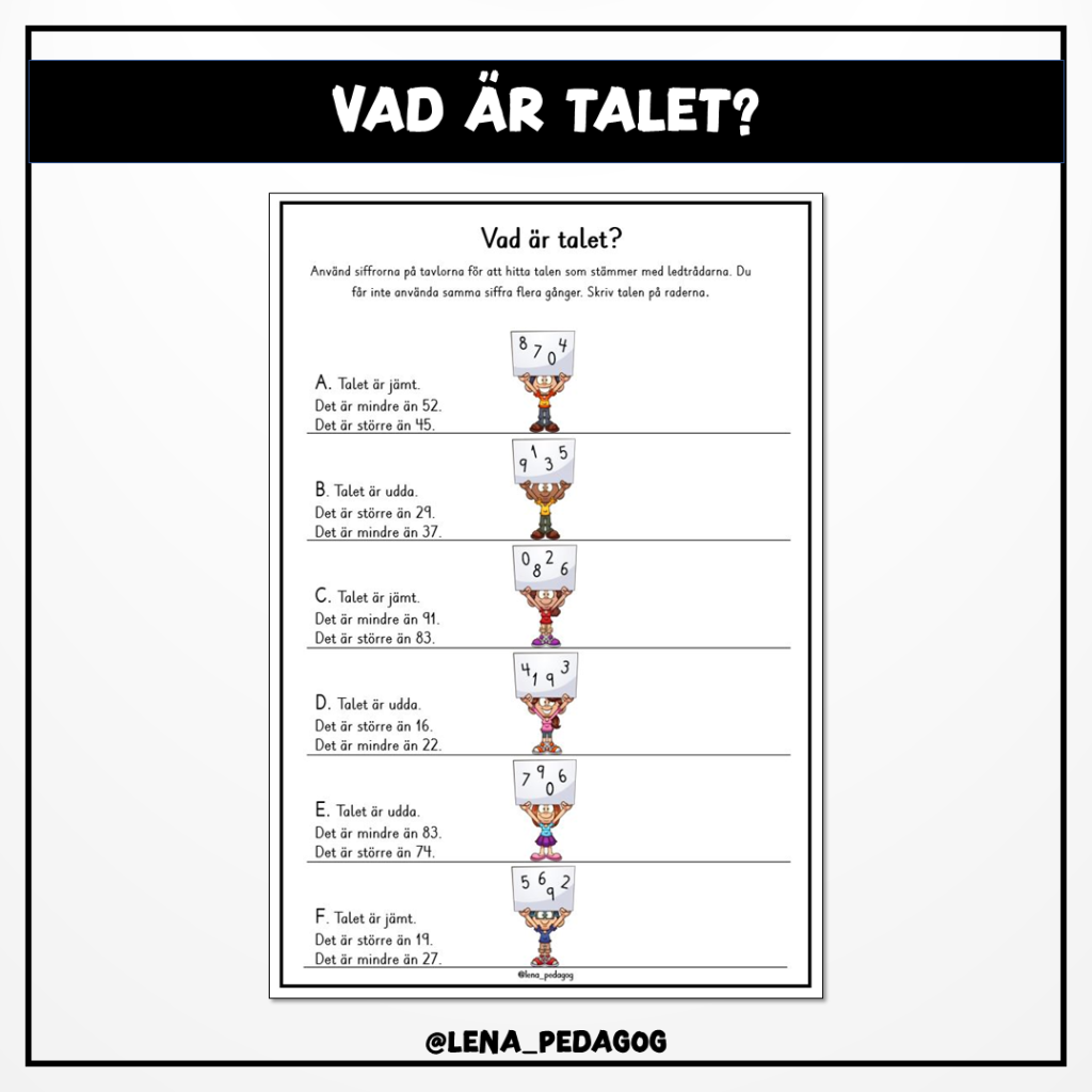 Vad är talet?