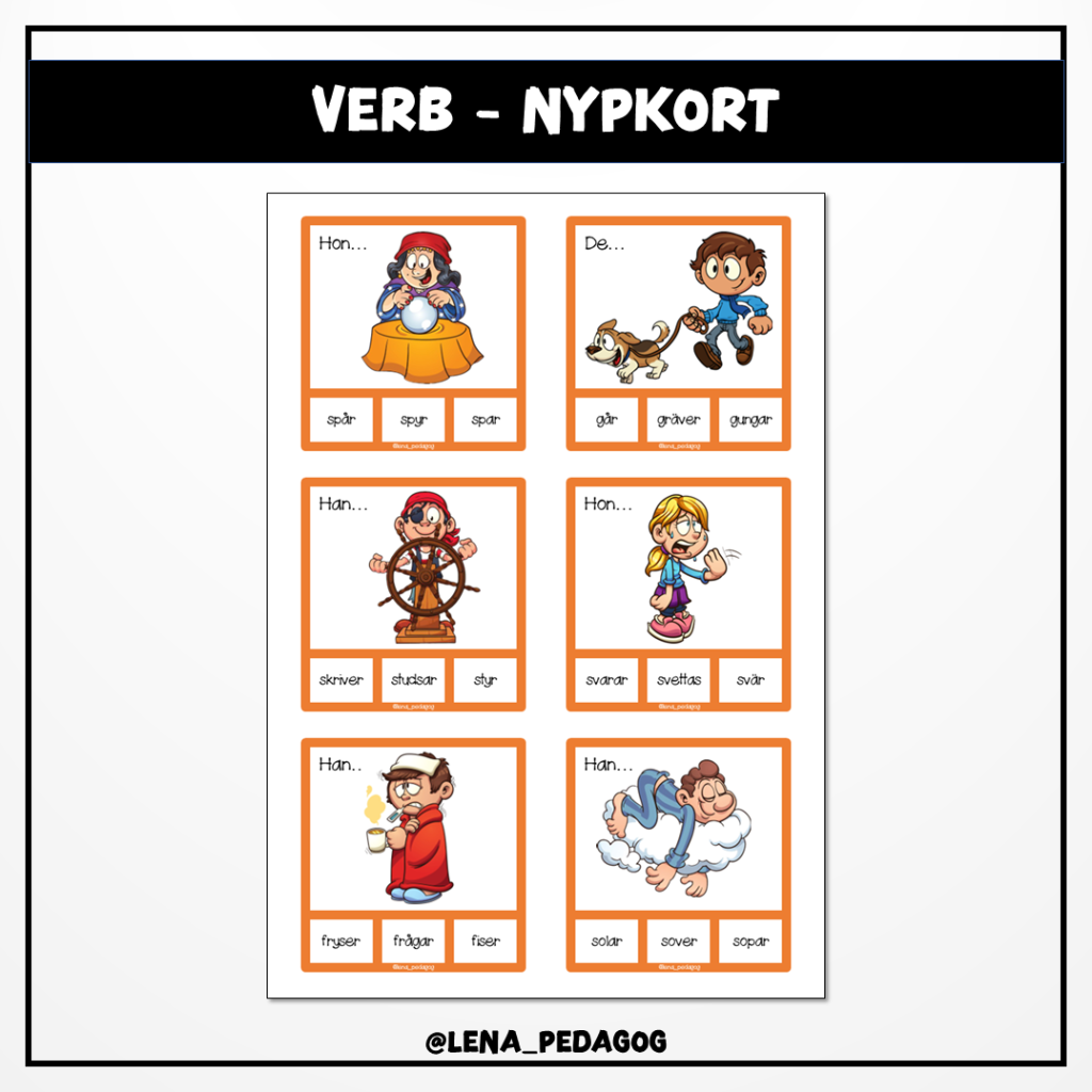 Verb – nypkort