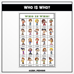 Who is who?