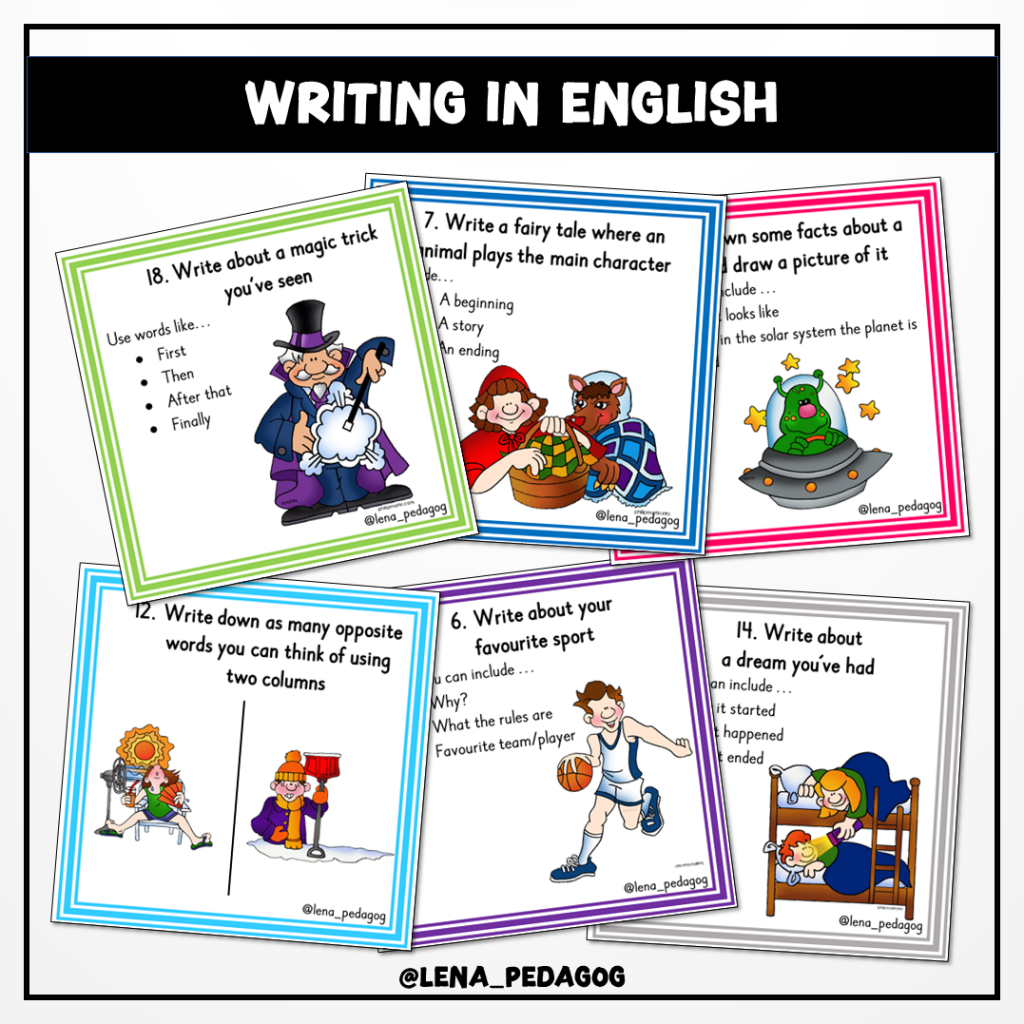 Writing in English