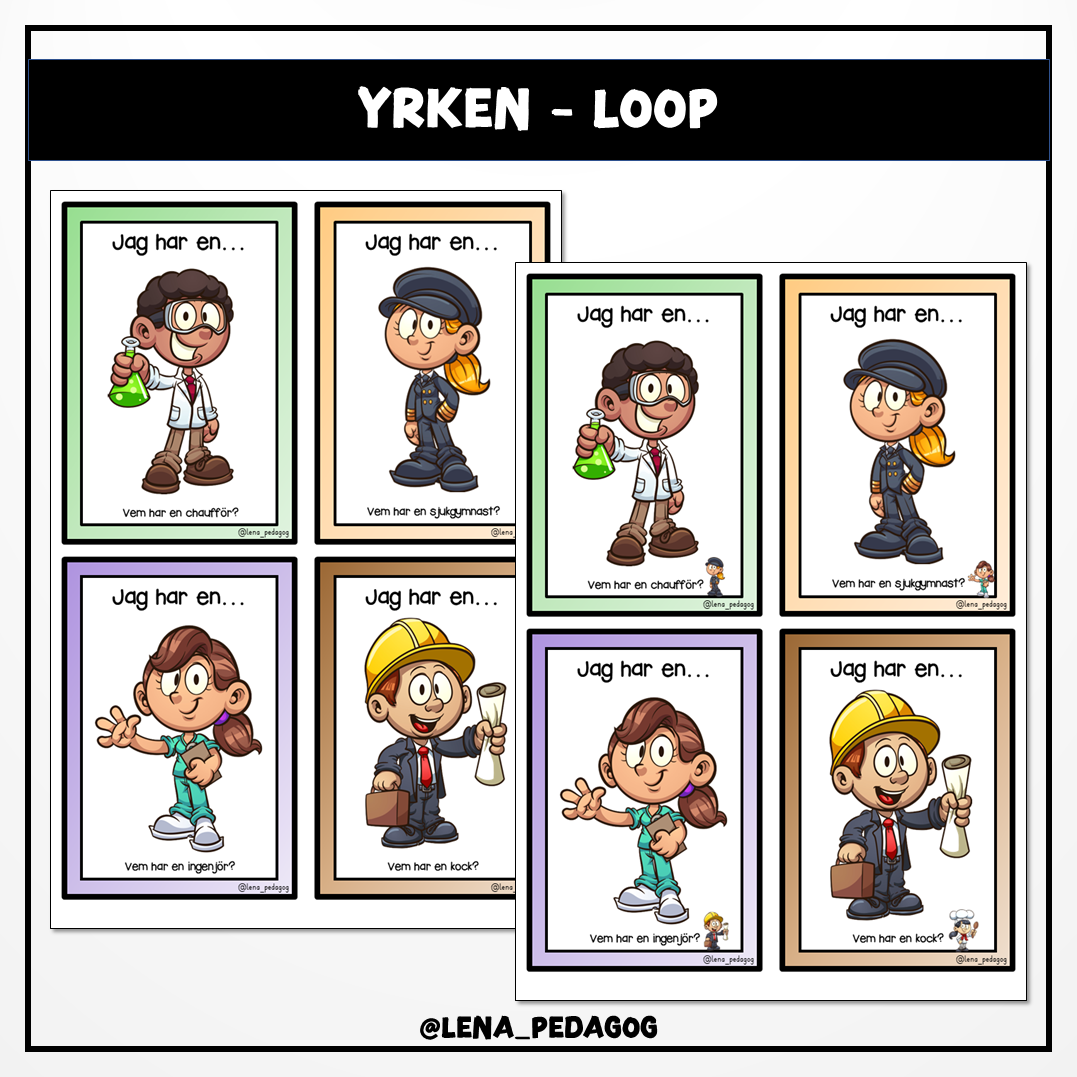 Yrken - loop