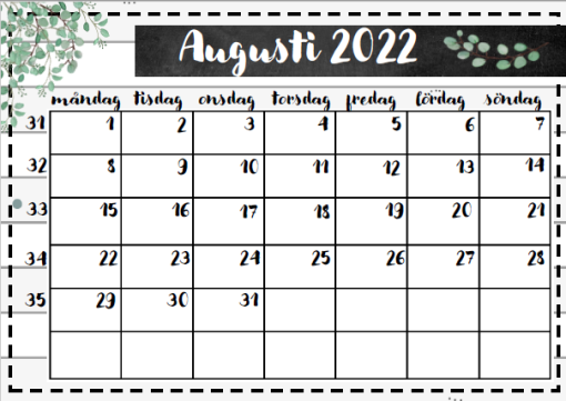 Klassrumskalender 22/23 (country)