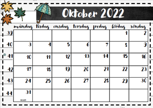 Klassrumskalender 22/23 (country)