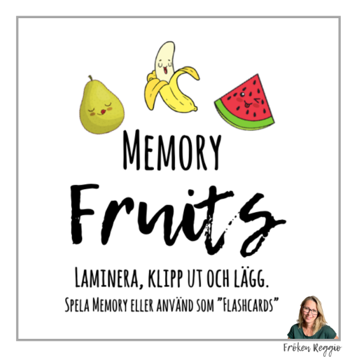 Engelska paket med memory och pussel