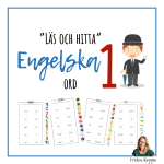 ”Läs och hitta” – Engelska ord - bild 1