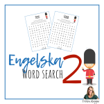 Engelska 2 – Word Search - bild 1