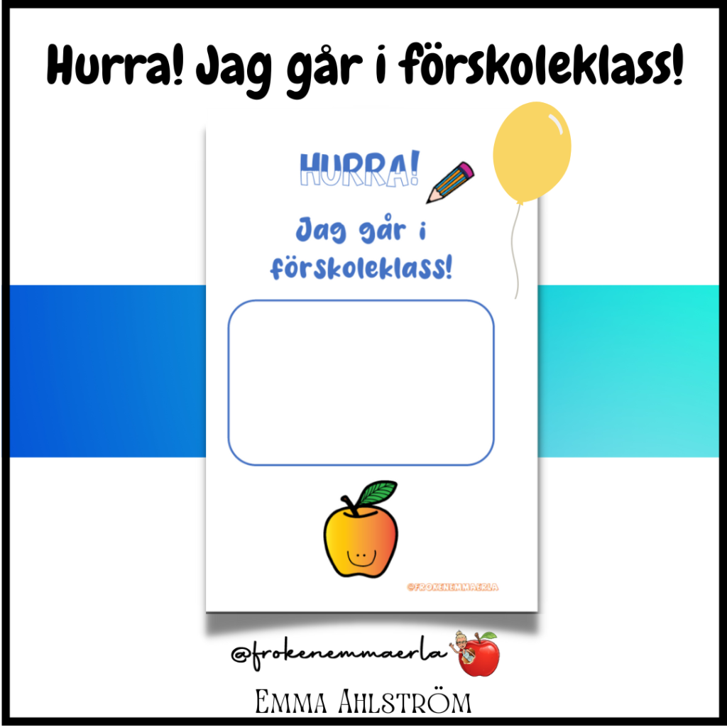 HURRA! JAG GÅR I FSK/ETTAN/TVÅAN/TREAN