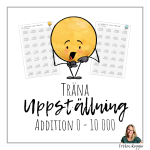 Träna uppställning Addition 0 – 10 000 - bild 1