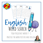 English Word Search F – J - bild 1