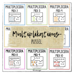 Multipikationspussel - bild 1