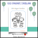 TEMA PAKET: 100 DAGAR I SKOLAN - bild 1