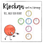 Klockan med en tärning – Hel, halv och kvart - bild 1