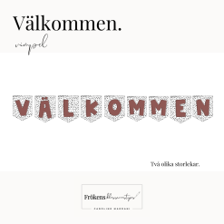 Välkommen - Vimpel