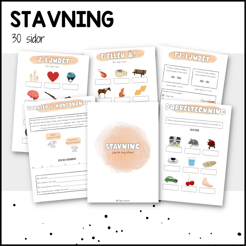 Arbetshäfte: stavning och stavningsregler