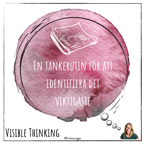 Headlines - Visible Thinking rutin