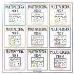 Multipikationspussel 8:ans tabell - bild 2