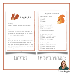 Faktatext om ekorren med läsförståelsefrågor - bild 2