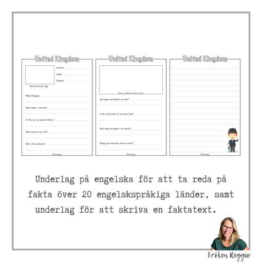 English speaking countries - Research Project