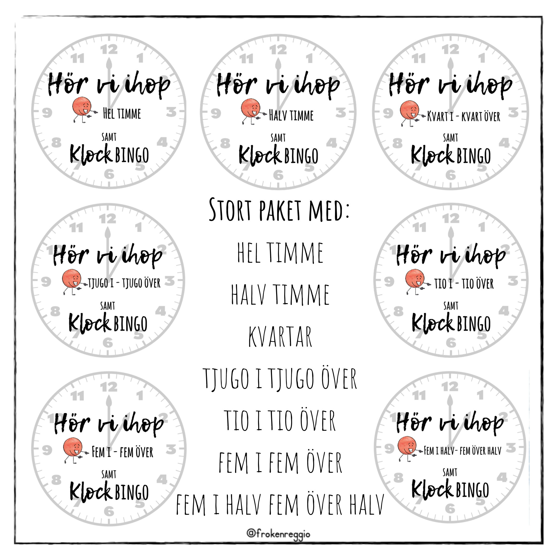 Hör vi ihop - Klockan till paketpris