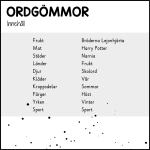 Ordgömmor & alfabetisk ordning - bild 2