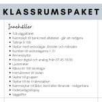 klassrumspaket - bild 1