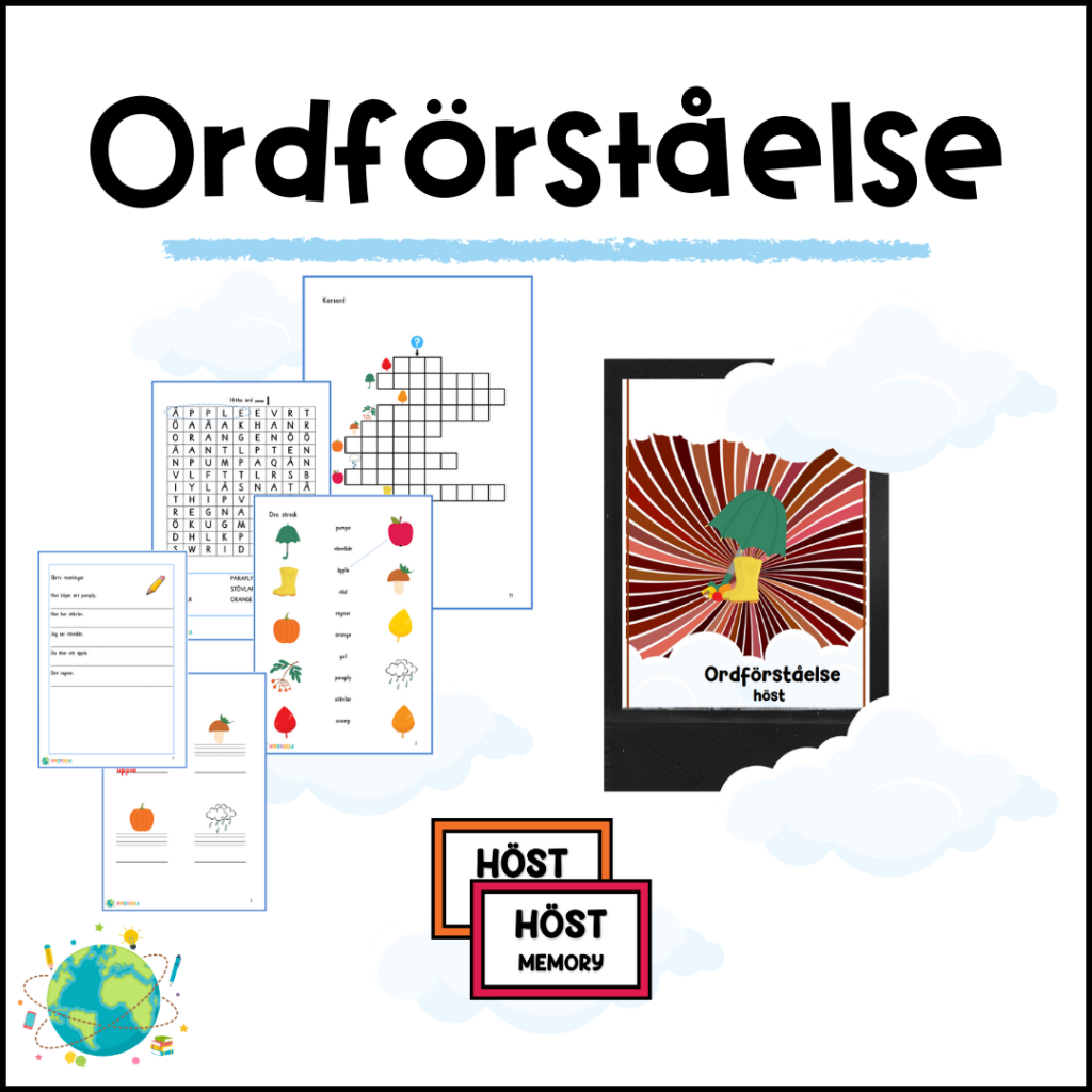 Ordförståelse – Höst och Memory