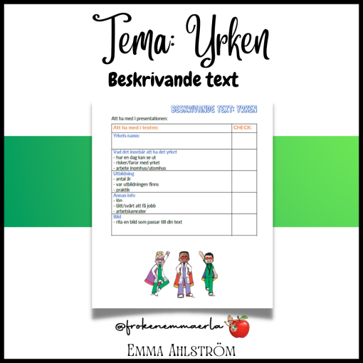 TEMA: YRKEN