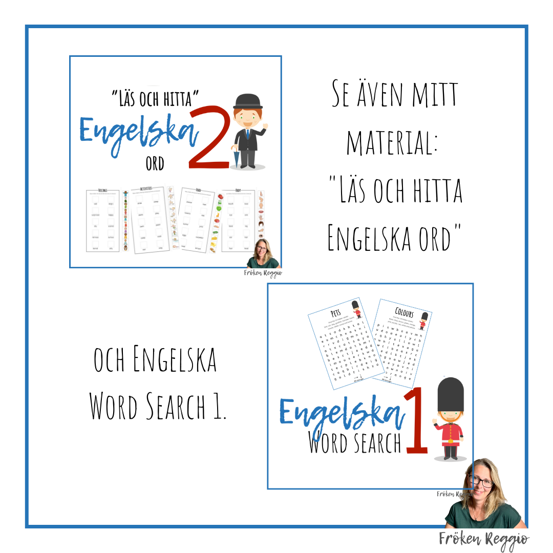 Engelska 2 - Word Search