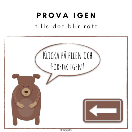 Räkna med björnen - avrunda närmaste tiotal