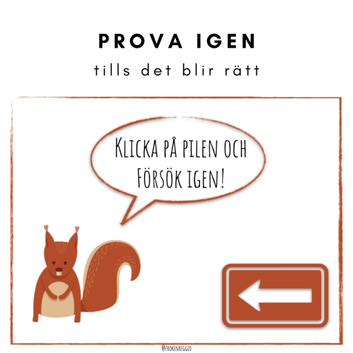 Räkna med ekorren - Vilket är talets värde?
